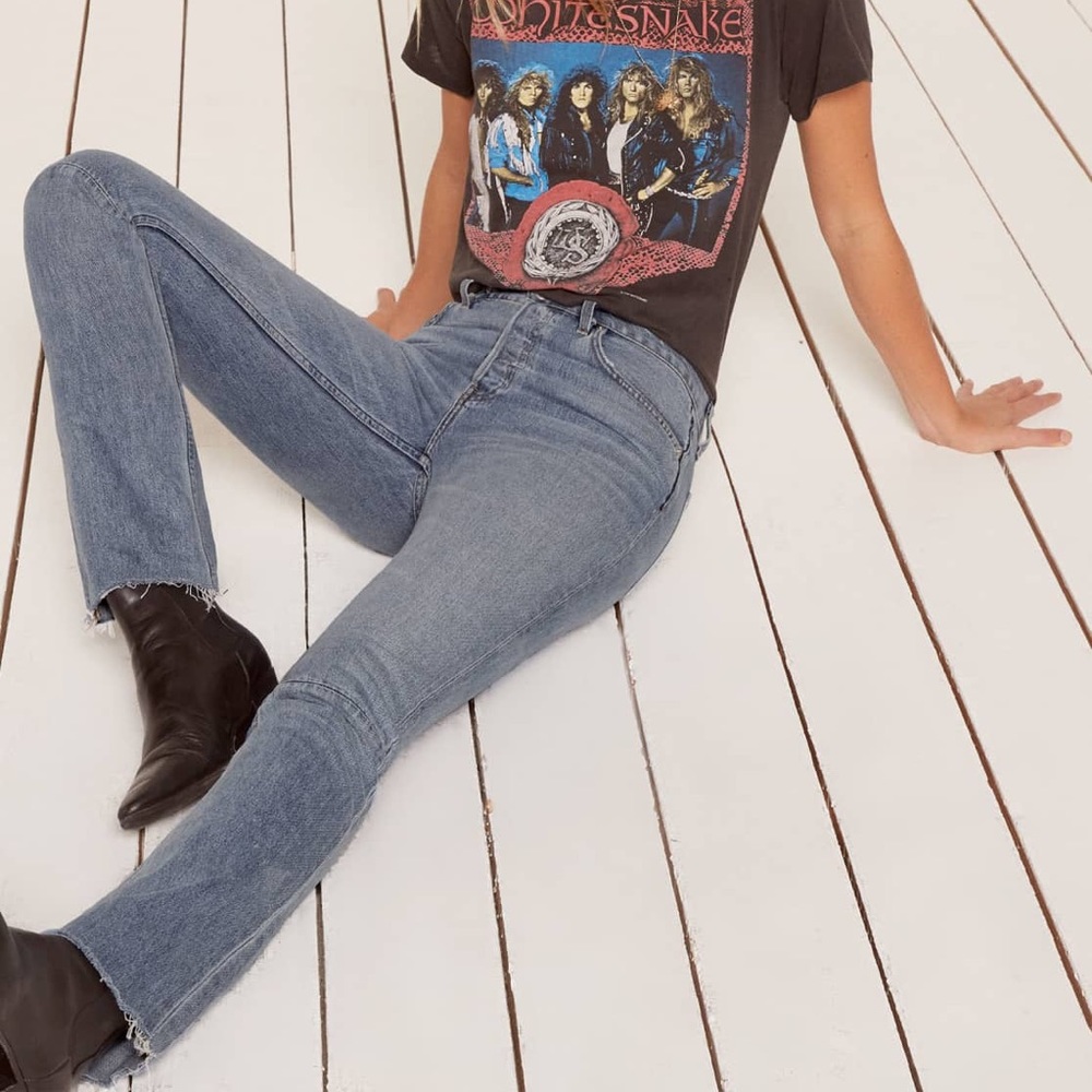 NWT Reformation Brooke High Rise Straight Jeans